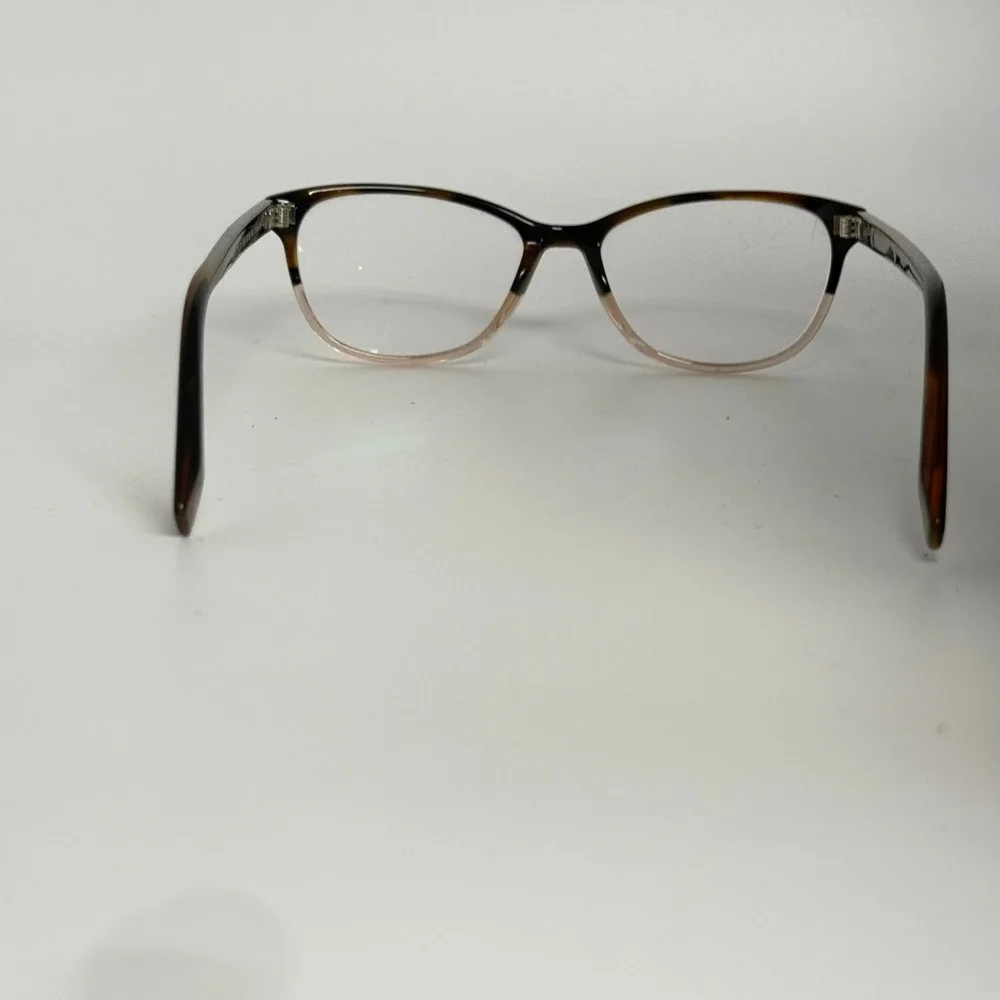 Warby Parker Daisy N 615 Eyeglasses Tortoise Peach Gradient Cat Eye 50-15-140